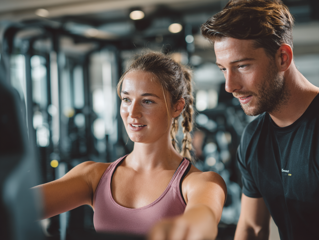 Група людей на тренуванні